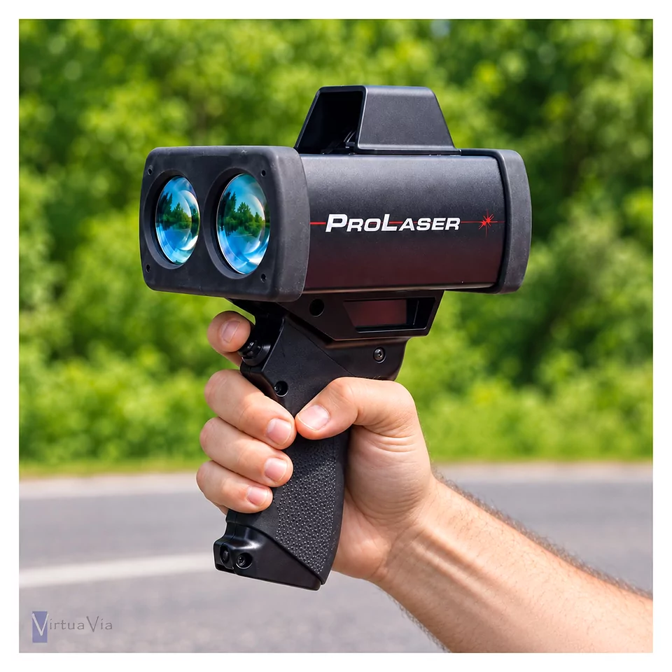 Medición de velocidad a pulso con el ProLaser 4
