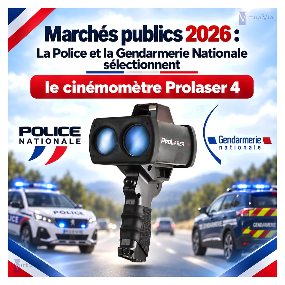 ProLaser 4, keuze 2026 van de Franse Nationale Politie en Gendarmerie