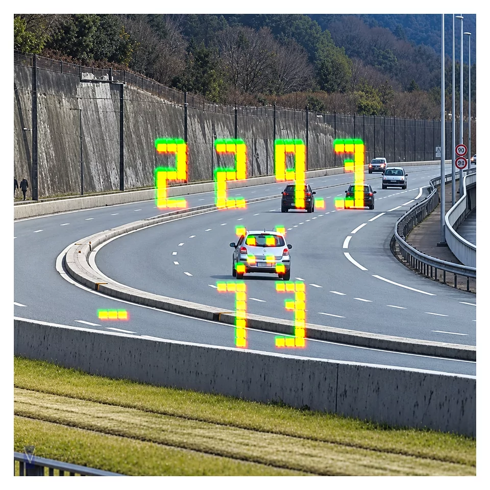Zbliżenie na celownik przezierny HUD ProLaser 4