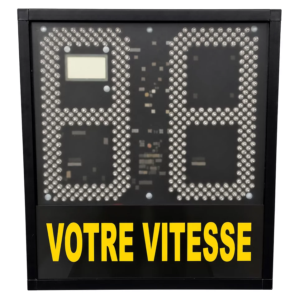 ViaLED Mini-display „Uw snelheid”